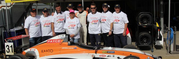 PRESS RELEASE – Ojeda wins – AGI Sport claims back-to-back Formula 4 Championships